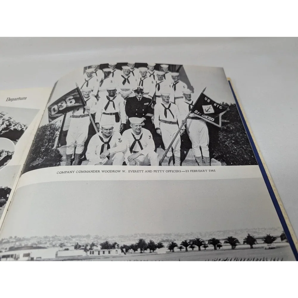 The Anchor United States Naval Training Center Yearbook San Diego Company 61-036